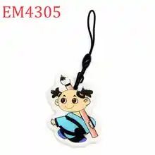 125 кГц ID перезаписываемая пустая карта копия клон брелок маркер тег EM4305 водонепроницаемый падение клей брелок Быстрая 1 шт