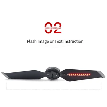 

Custom LED DIY Word Propellers Flash Programmable Pattern Palette Quick Release Drone Accessories For DJI Mavic 2 Pro Zoom Drone