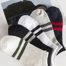 10 Pairs Women Men Socks Stripe Cotton Short Ankle Breathable For Sports Running SAL99