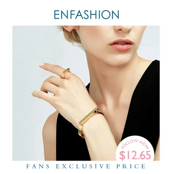 

Enfashion Personalized Custom Engrave Name Flat Bar Cuff Bracelet Gold Color Bangle Bracelets For Women Bracelets Bangles