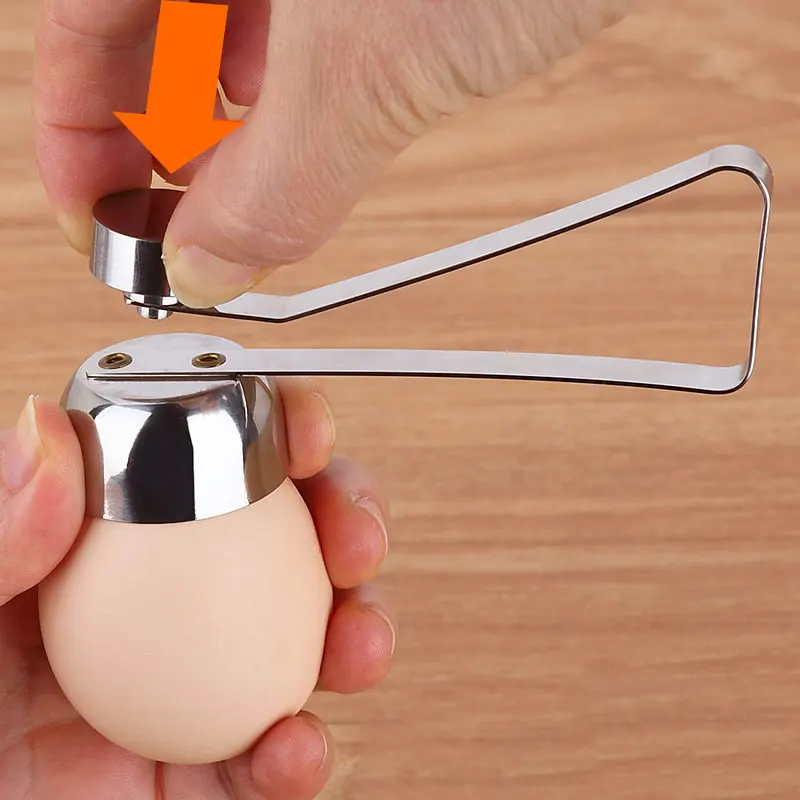 Ножницы для открывания яиц Egg Topper Cutter нож ракушек вареное из нержавеющей стали