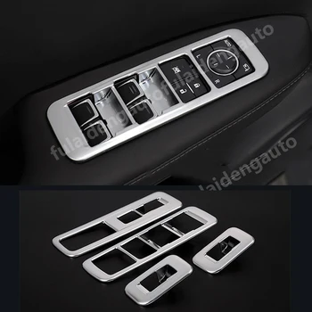 

4PCS For Lexus RX350 450H 2016-2019 ABS Matte Inner Window Switch Panel Cover trim car styling accessories