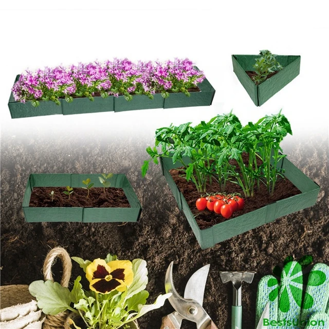 1Pc Diy Kerti Ültetési Kerítés 50*15 Cm Kültéri Cserepes Zöldségek Virágok Leválasztható Szerelvény