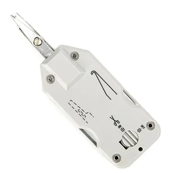 

Home Krone Lsa-plus Network Tool RJ11 RJ45 Telecom Phone Wire Kit Solid Cable Punch Classic Non-toxic ABS Down Professional