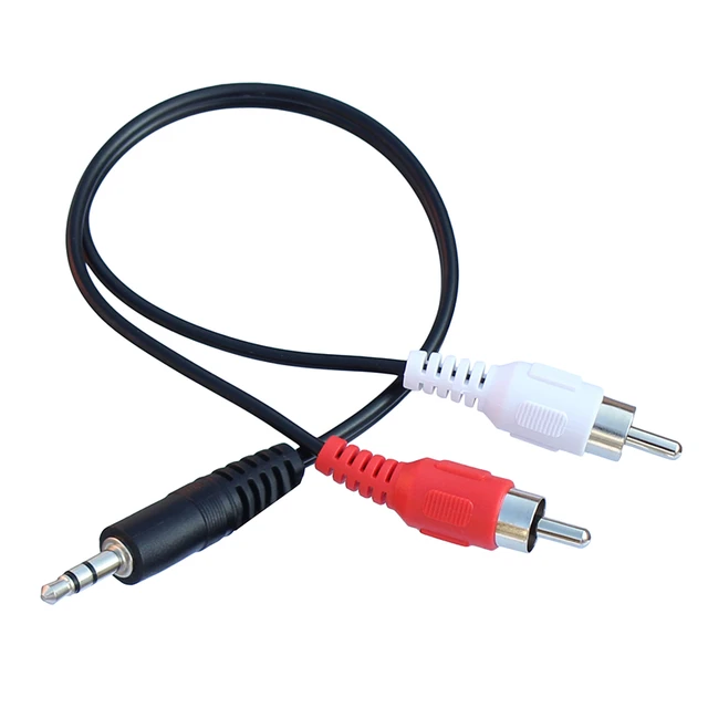 CABLE 3.5 JACK 2 RCA 1.5 METRE