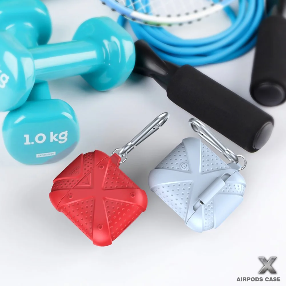 Силиконовый чехол для наушников анти капля защитная коробка AirPods| |