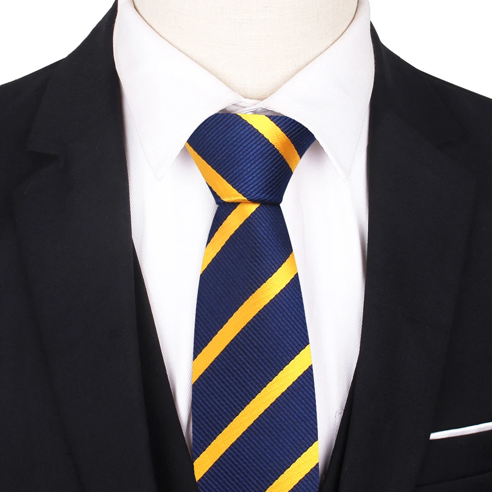 Классические галстуки в полоску для мужчин и женщин модные костюмы галстук