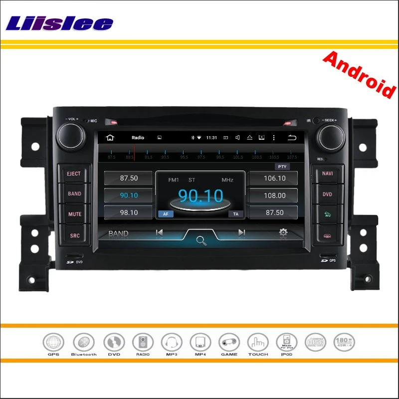 Автомобильный Android мультимедийный для Suzuki Geand Vitara стерео радио CD DVD плеер GPS