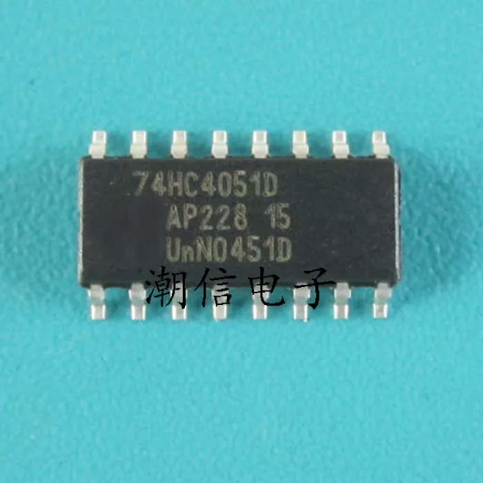 74hc4051d узкий корпус 3,9 мм