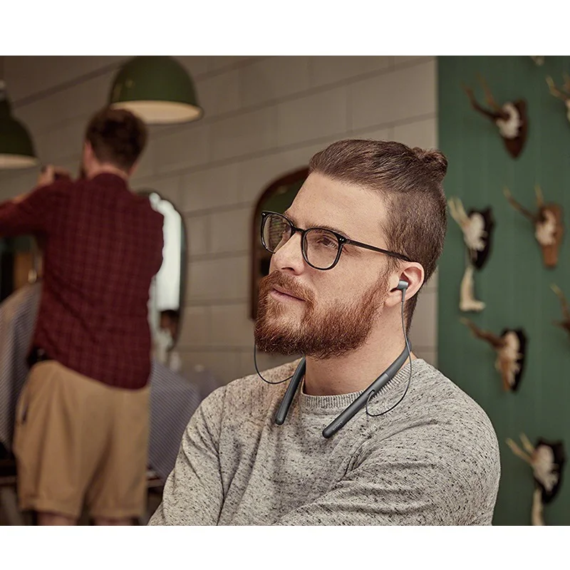 Original SONY MDR-EX750BT Hear In Wireless Bluetooth In-ear Stereo Earphones Sport High-Resolution Audio Headset With Mic