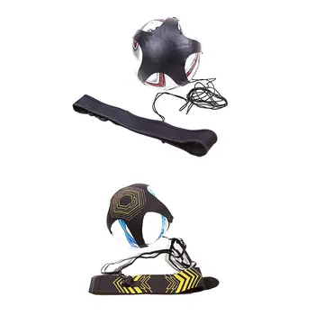 

New Kids Adjustable Football Kick Trainer Waist Belt Portable Elastic Soccer Control Solo Training Strap