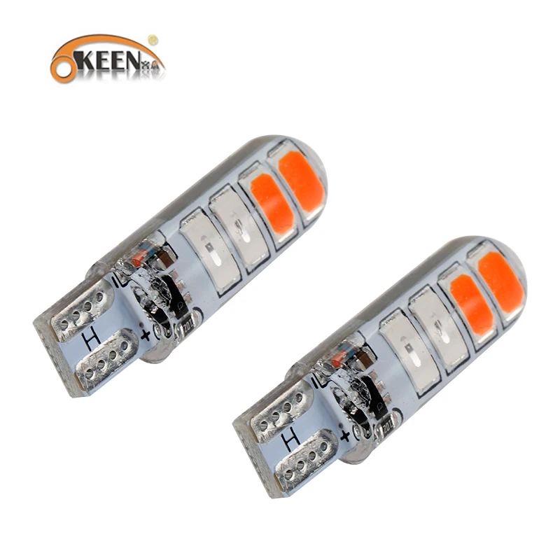 

1pcs T10 W5W 5630 8SMD Led Strobe Flash light 194 168 LED blink Light Bulb Clearance Lights Car side wedge parking 12V Lights