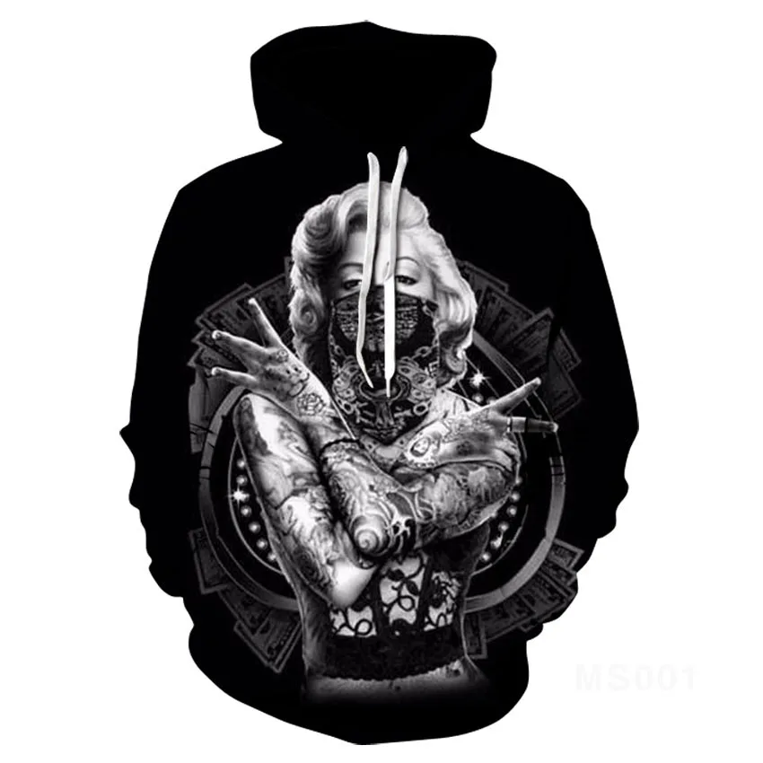 

2020 3D Hoodie Men's Women's Wild Style Hoodie Men's Fashion Casual Sweatshirt Street Hooded Jacket Men's Top