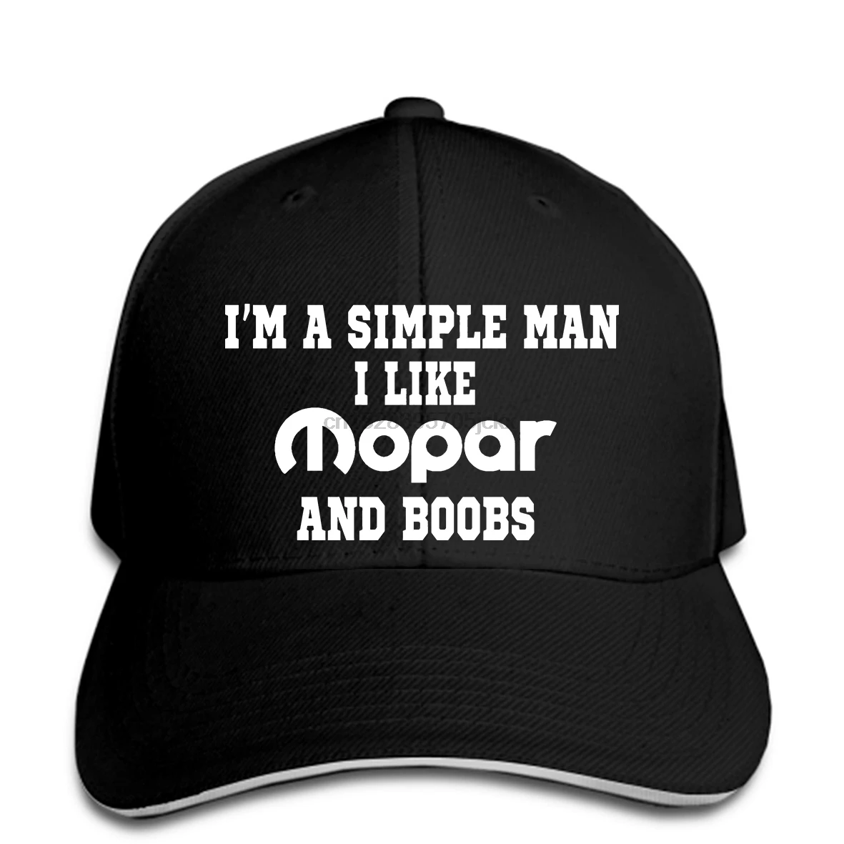 Я простой человек, я люблю Mopar& грудь бейсболка snapback шляпа пиковая