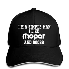 Я простой человек, я люблю Mopar& грудь бейсболка snapback шляпа пиковая