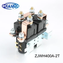 ZJWH400A-2T 2NO+ 2NC 12V 24V 36V 48В 60В 72В 400A контактор постоянного тока для мотор грузоподъемник обработки рисунок wehicle автомобиля SW202