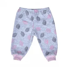 Штанишки Веселый малыш с манжетами для девочки