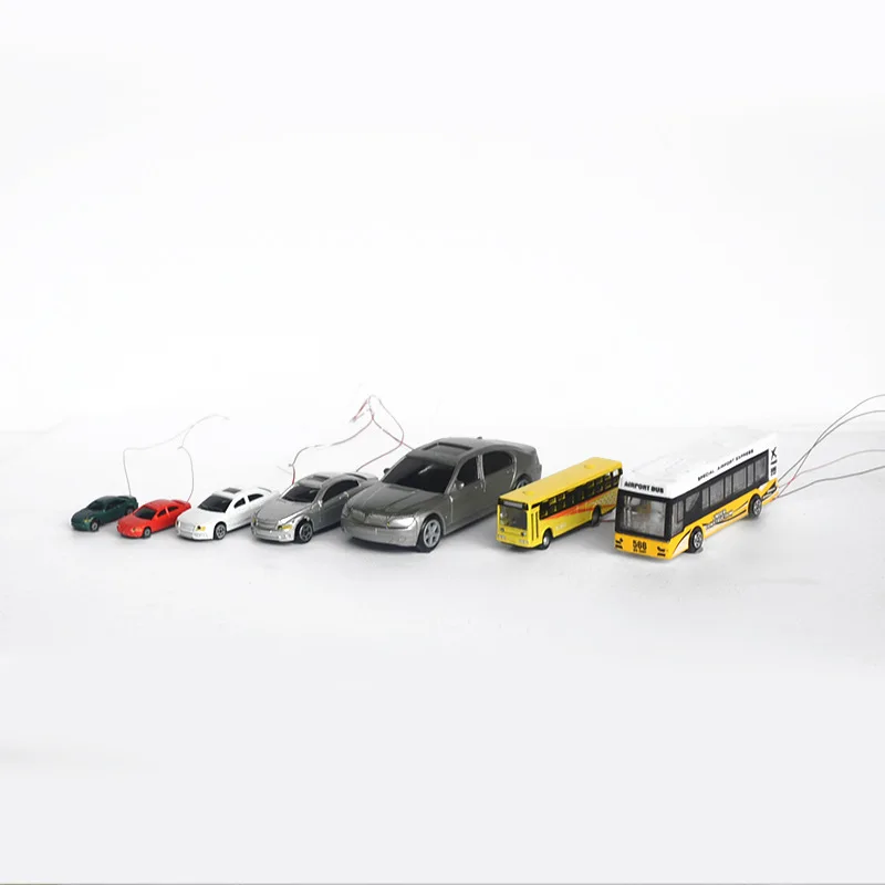 

Light source model car 3 v, 12 v bus architecture model material 1/75-1/200 toy cars
