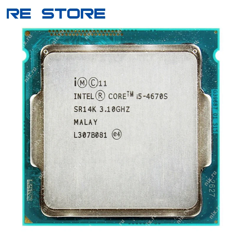Процессор Intel Core i5 4670S 3 1 ГГц четырехъядерный процессор 6M 65W LGA 1150|Процессоры| |