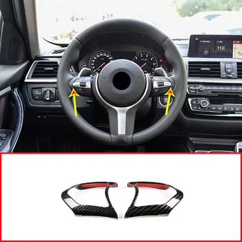 

Carbon Fiber Style ABS Car Steering Wheel Button Frame Trim For BMW F20 F22 F21 F30 F32 F33 F36 F06 F12f13 X5 F15 X6 F16 M-Sport
