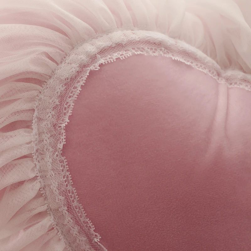 NEW Elegant Rose with Lace Wedding Favors linen Flower Gift Pillow Cushion Wedding decor free shipping