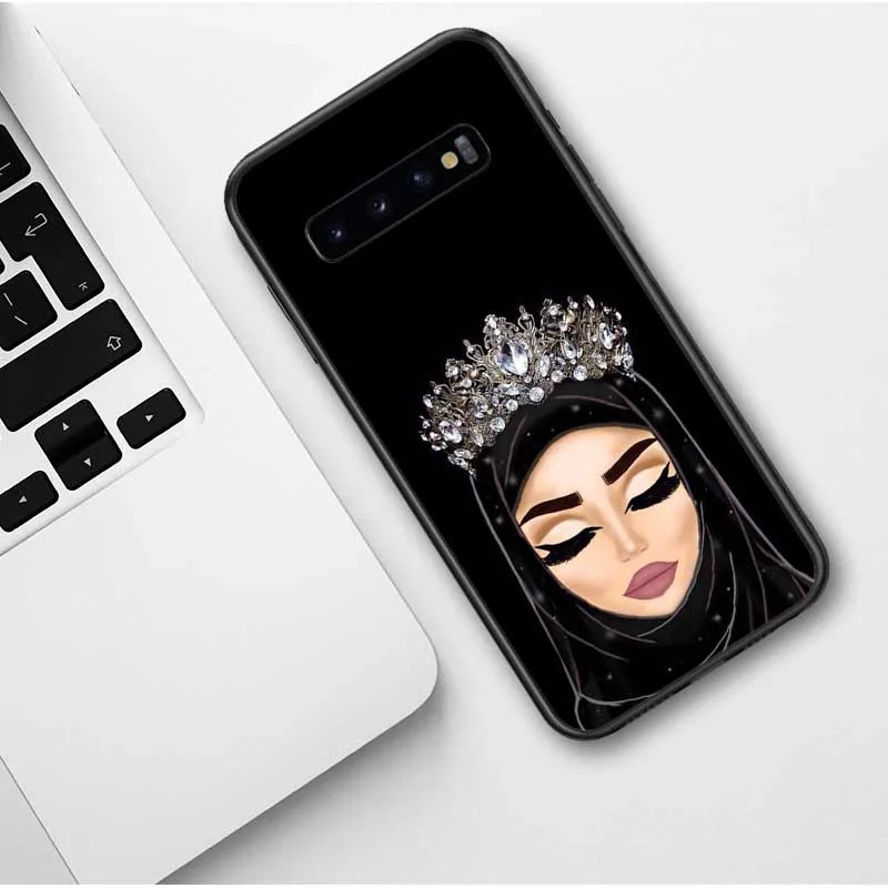 Чехол для телефона Samsungs S7 S8 S9 S10 S20 Plus S20Ultra Lite Note 10 роскошный женский хиджаб с
