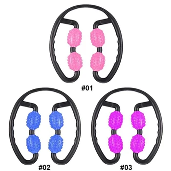 

4-Point Fitness Hand Arm En Been Roller Massage Stick Drum Trigger Point Massage Tools Deep Tissue Massager Yoga Circles