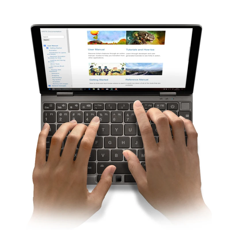 Оригинал Лицензия Windows Een Mix3S Pt карманный ноутбук 8 4 "ips Scherm планшетный ПК Intel i7 8500Y