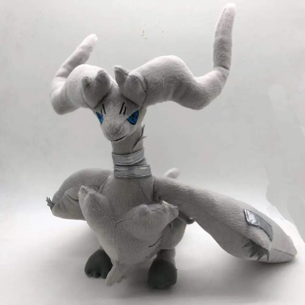 Reshiram 30 см Мультяшные карманные животные туртонатор Reshiram мягкая плюшевая кукла игрушка Pok Домашние животные куклы Дети Рождественский подарок игрушки TFA3238 - Цвет: Reshiram