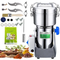 800G Herb Grinder Coffee Machine Grain Spices Mill Medicine Wheat Mixer Dry Food Grinder Big Capacity Stainless Steel 1