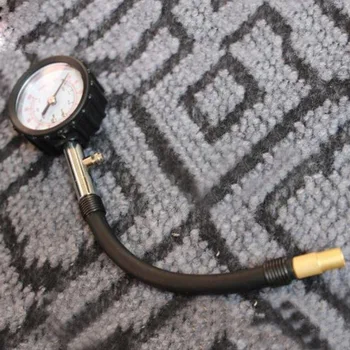

Long Tube Auto Car Bike Motor Tyre Air Pressure Gauge Meter Vehicle Tester Monitoring System C66
