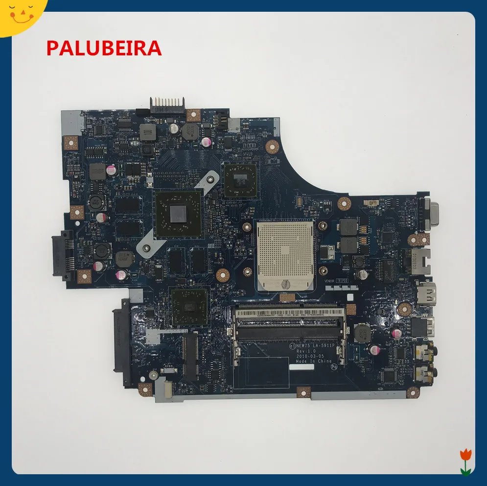 PALUBEIRA материнская плата для ноутбука ACER ASPIRE 5551 г 5552 MBR4302001 NEW75 LA-5911P REV: 1 0