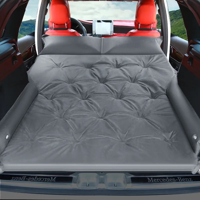 Automatic Air Mmattress Car Inflatable Bed Car Mattress SUV Travel Sleeping Pad Off-road Air Bed Camping Airbed