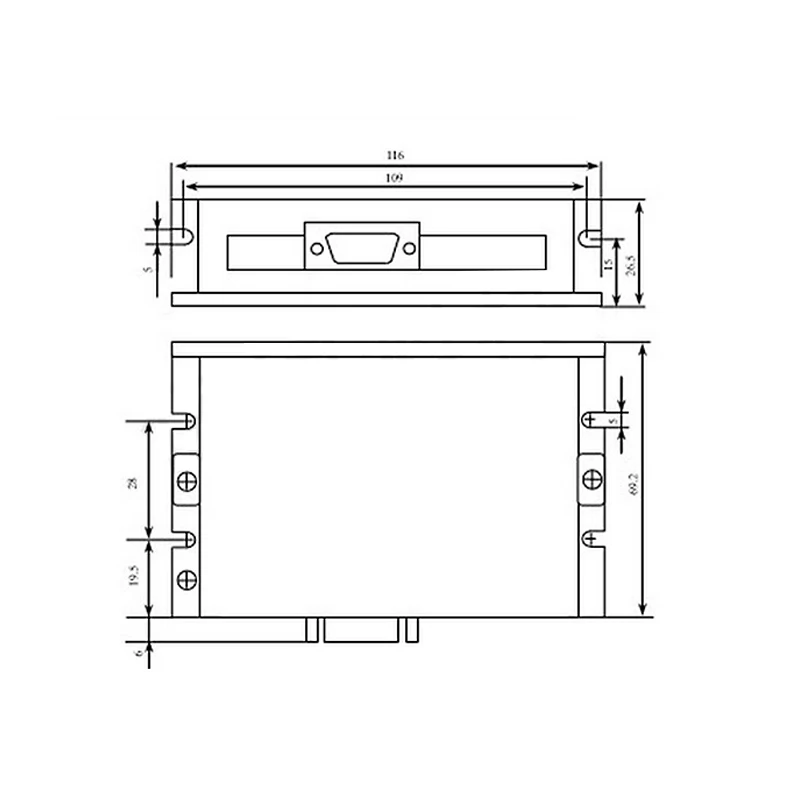 42 하이브리드 폐쇄 루프 스테퍼 모터 드라이버, 0.55nm 0.7nm 서보 모터, HBS57S/HBS57 드라이버, 2 상 Nema 17