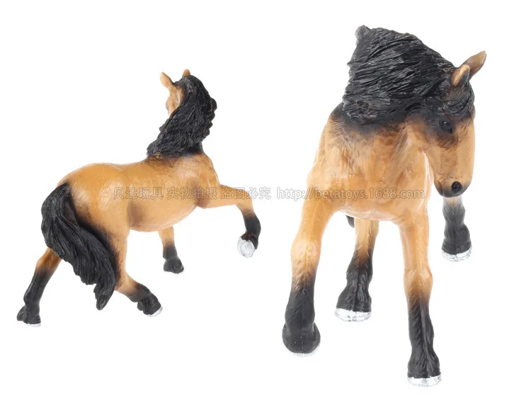Бутик животных модель игрушки Lusitano лошадь ранчо лошадь модель игрушки животные Гараж Набор Модель