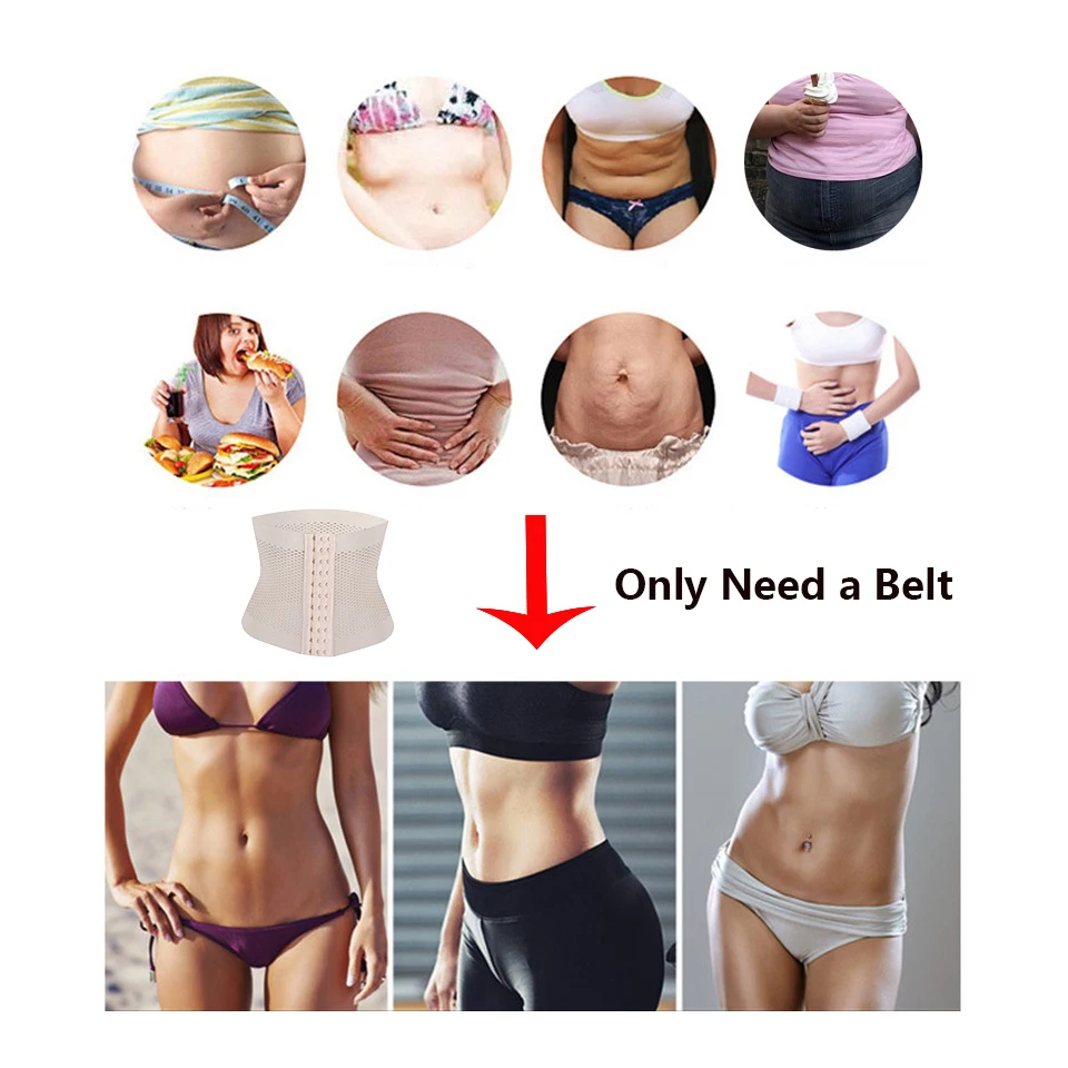Body Shaper Waist Trainer Curve Shapewear Women Corset Slimming Underwear Belt Modeling Strap Sheath Girdles waist trainer corset mesh corset shapewear