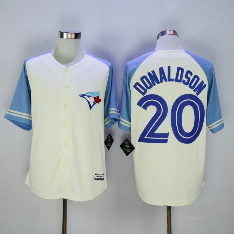 AS PICTURE Для мужчин Торонто Роберто Аломар Джош Donaldson Маркус Stroman Джо Картер Кевин майка с принтом пиллара camiseta maillot - Цвет: AS PICTURE