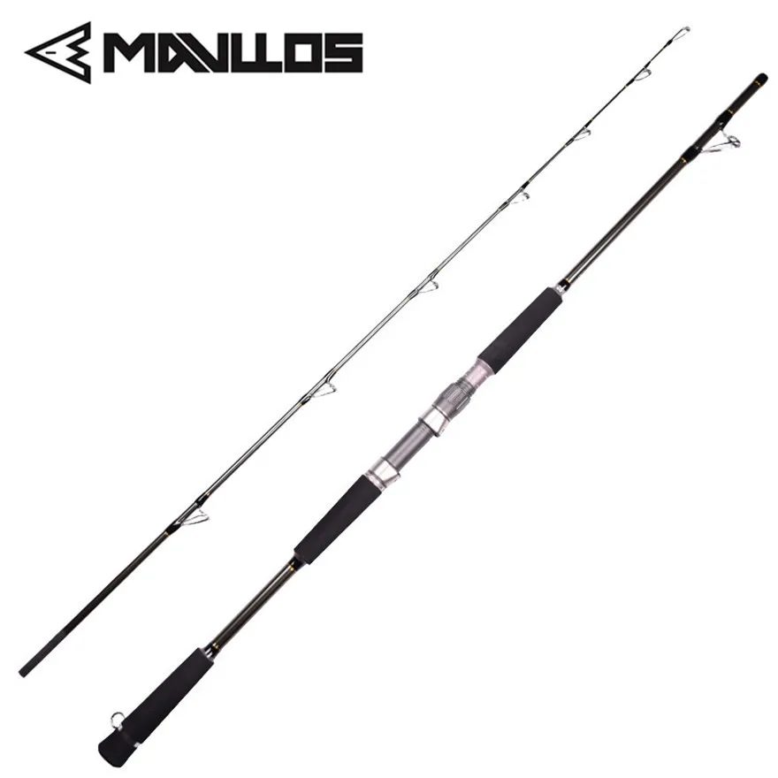Mavllos RAPTOR Superhard Jigging Rod Spinning Fishing Rod Lure Weight 80-250g Portable 2 Sections Saltwater Boat jig Fishing Rod Mavllos RAPTOR Superhard Jigging Rod Spinning Fishing Rod Lure Weight 80-250g Portable 2 Sections Saltwater Boat jig Fishing Rod