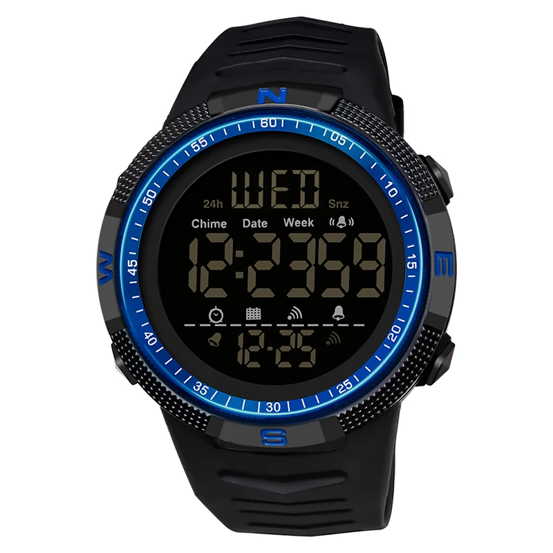 Digital Watch Men 50M Waterproof Sport Watches Army Military Led Light Stopwatch Clock Electronic Reloj Hombre 5