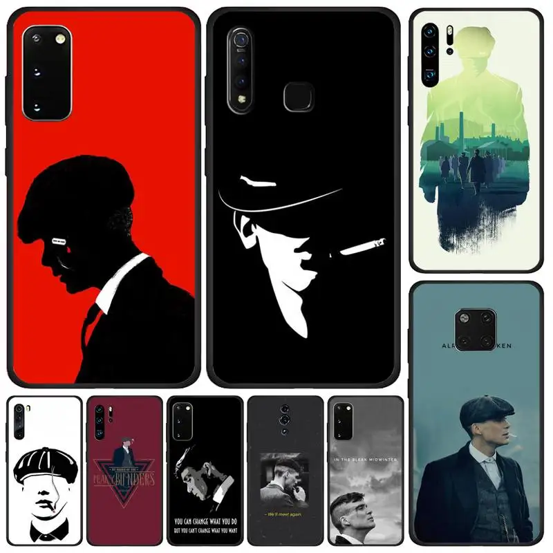 Cool Thomas Shelby Peaky Blinders Portraits Phone Case For Huawei Y6 Y7 Y9 Prime 2019 2018 Y9s Pro Lite Nova 3 2 5T 7Se A5i | Мобильные