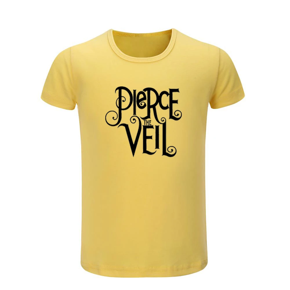 JeKY198D Fall Out Boy FOB Rock Band Pierce The Veil Hardcore/Детские футболки с металлическим узором Детские футболки с графическим принтом Рождественский подарок - Цвет: JeKY198D