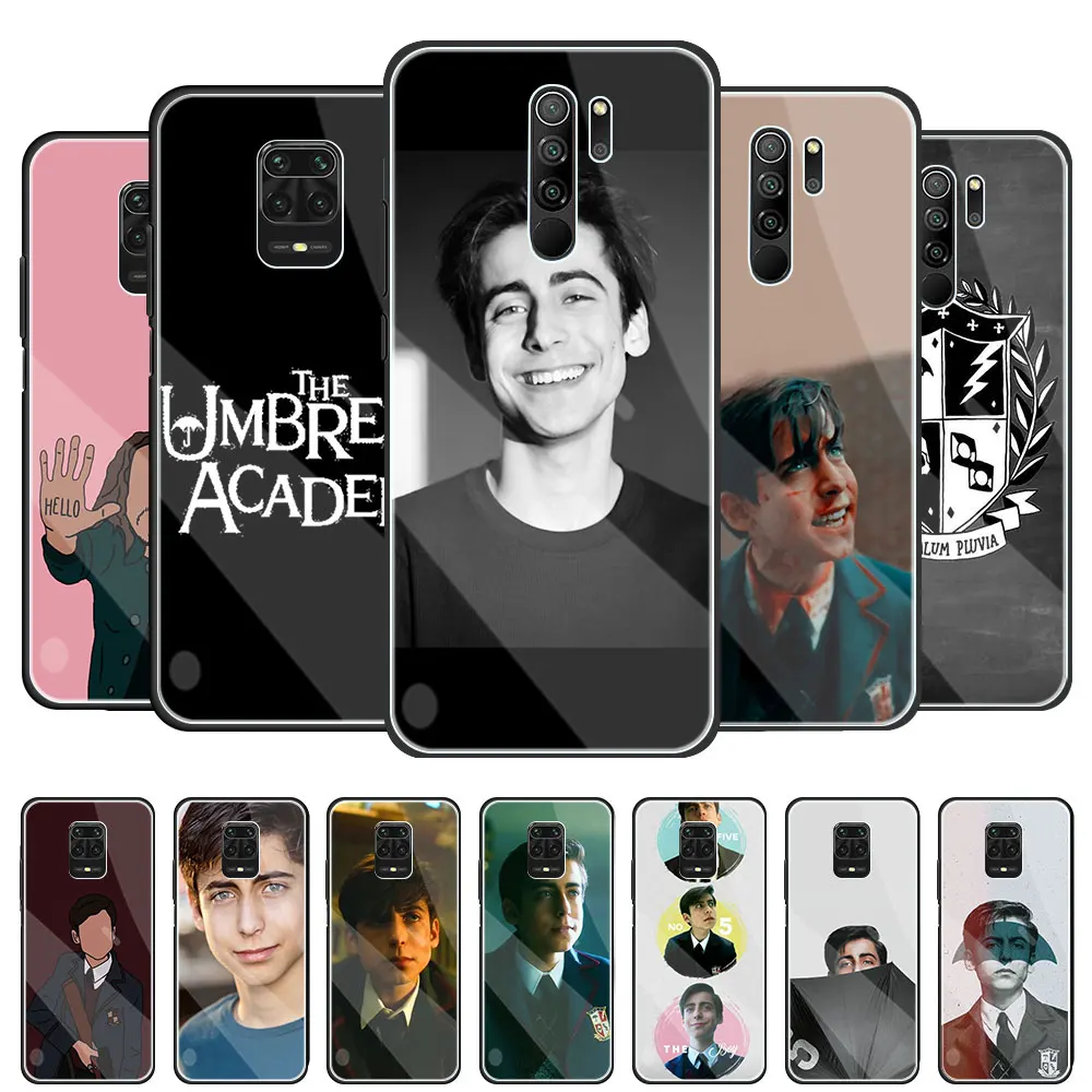Чехол для телефона Xiaomi Redmi Note 9S 9 10 8 Pro 8T 7 8A 9A 9C стеклянный чехол Poco X3 NFC с зонтичной