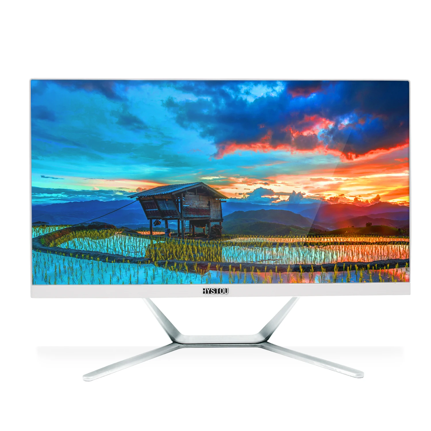 Настольный компьютер HYSTOU Intel i3/i5/i7 23 8 дюйма Windows 10 | Компьютеры и офис