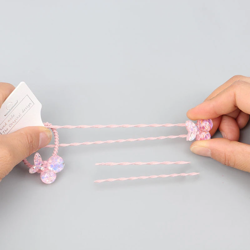 Заколка для волос с блестками и кристаллами вишни корейские аксессуары детей