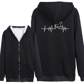 

unicorn harajuku men aesthetic funny korean style Hoodies cartoon ulzzang Casual kawaii Sweatshirt 90s Graphic male