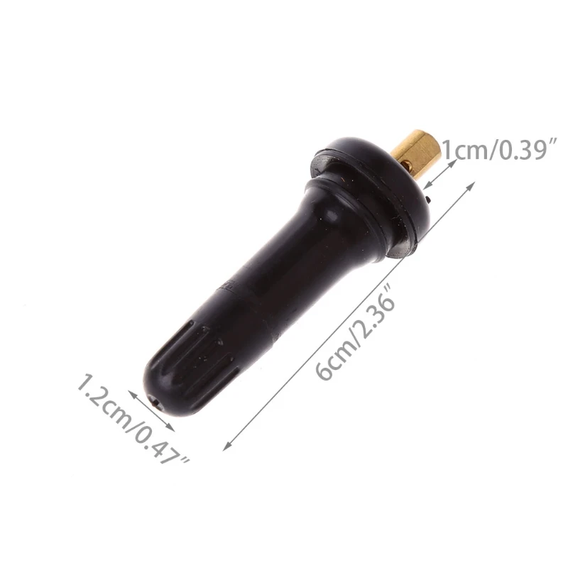 Car Tire Pressure Monitor Car Tire Pressure Sensor 4 Pcs Rubber Valve Stem For Buick Ford Encore Cadillac