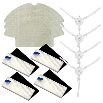 

for 360 S6 Robot Vacuum Cleaner Spare Parts Kits Side Brushes Mop Main Brush Filter Set