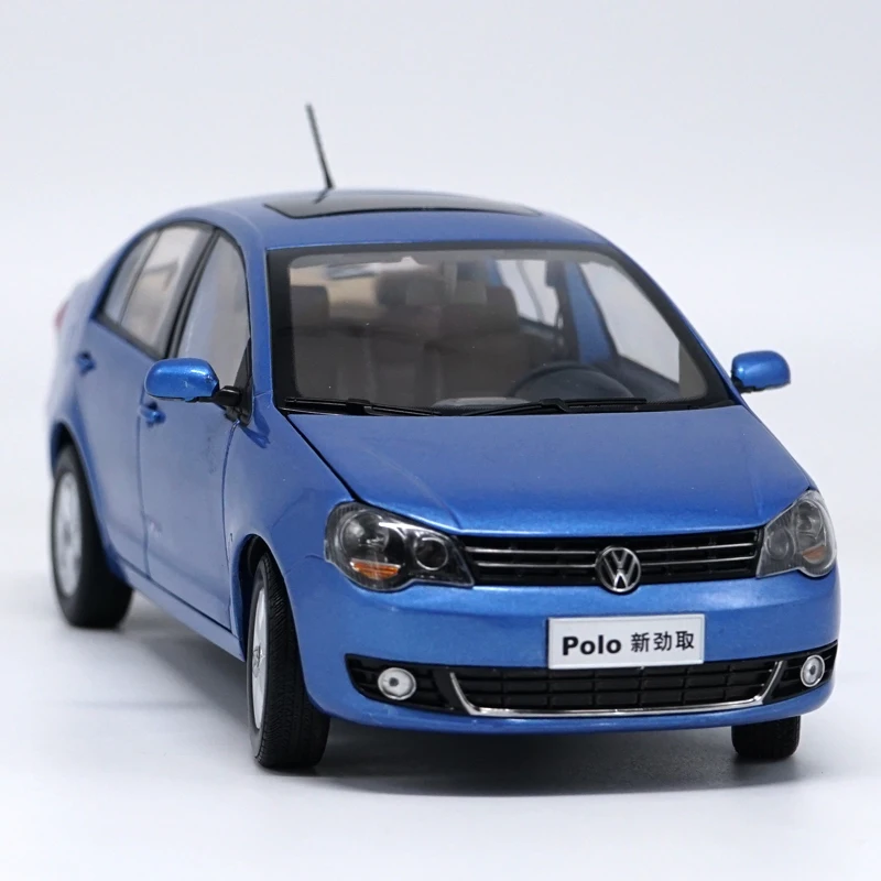 1:18 Высокая тщательная VW POLOSedan сплав модель автомобиля статические металлические модельные автомобили с оригинальной коробкой для коллекционирования подарок