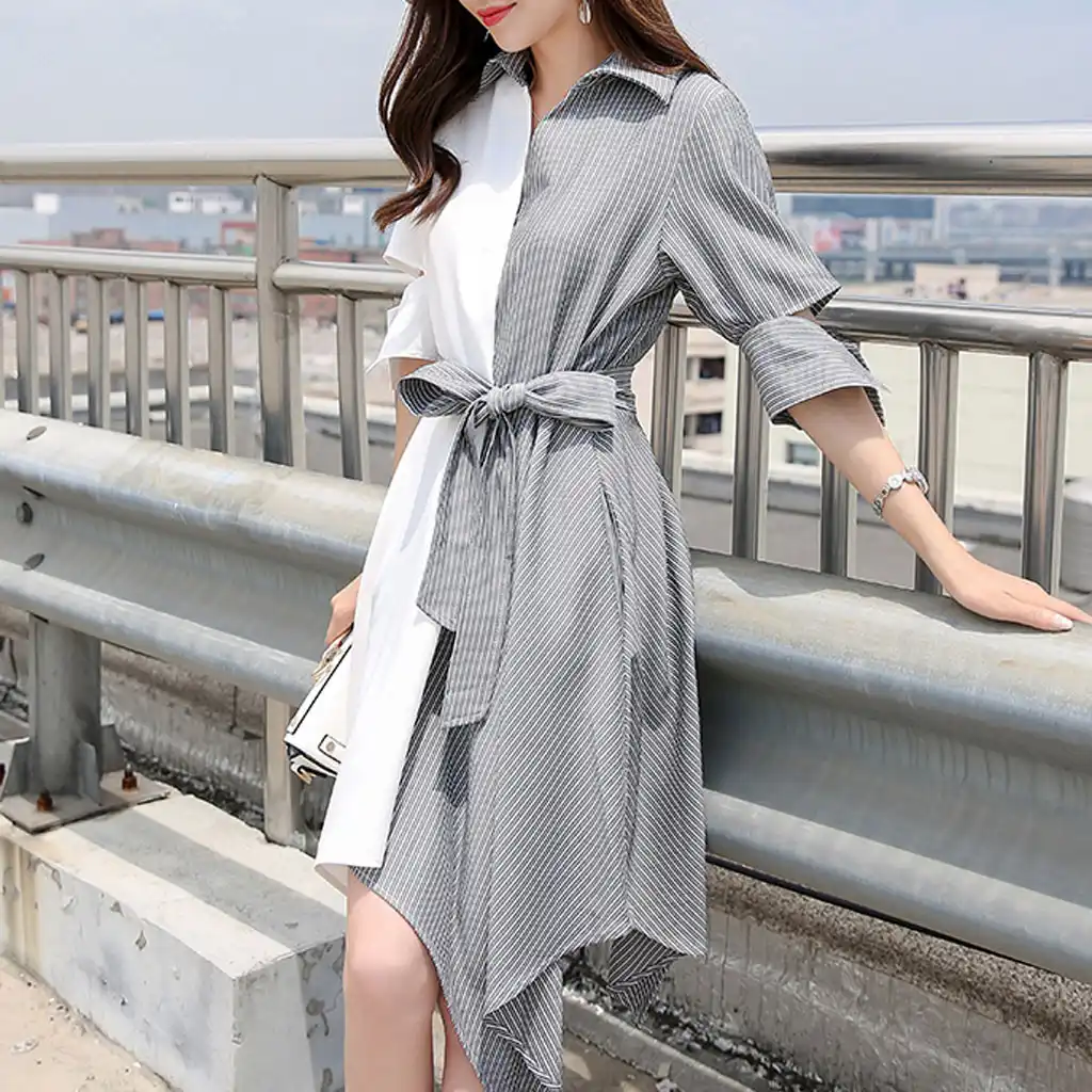 business dress with sleeves