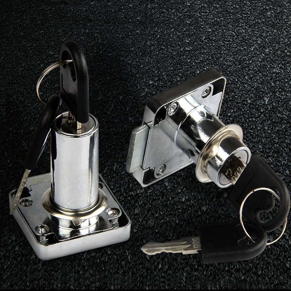 Drawer Locks with 2 Keys Lock Furniture Hardware Door Lock for